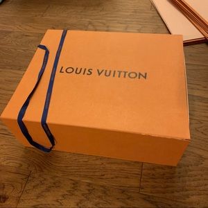 LOUIS VUITTON Extra Large Empty Gift Box 18x14x7